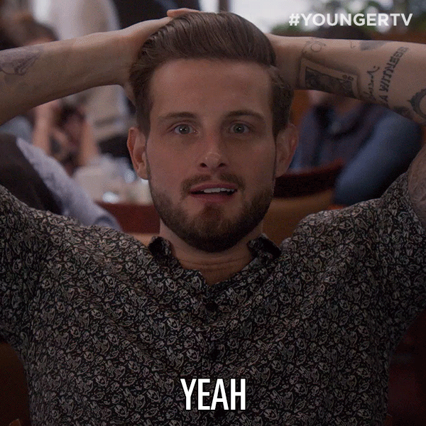 Josh Yes GIF by YoungerTV Find & Share on GIPHY