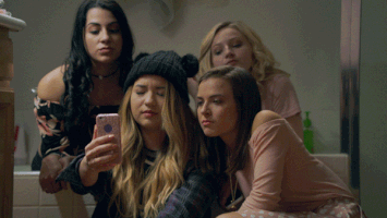 selfie chat like love GIF by AwesomenessTV