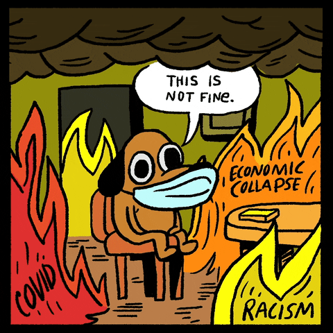 This Is Fine Donald Trump GIF by INTO ACTION - Find & Share on GIPHY