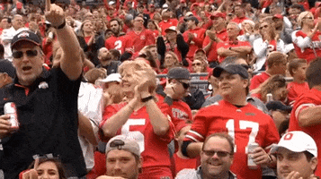 Ohio State Pointing GIF by Ohio State Athletics
