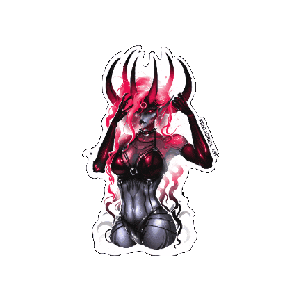 Demon Sticker