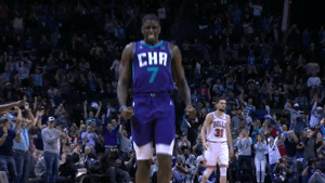 Happy Charlotte Hornets GIF by NBA
