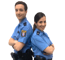 Team Polizisten Sticker by Polizei Hessen Karriere