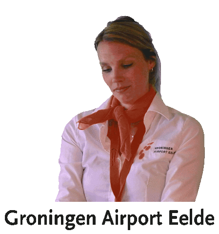 Happy Relax Sticker by Groningen Airport Eelde