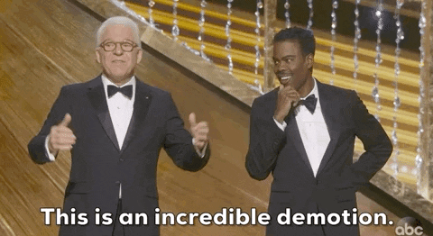This Is An Incredible Demotion GIFs - Get the best GIF on GIPHY