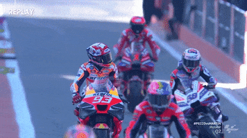 Tear Off Marc Marquez GIF by MotoGP