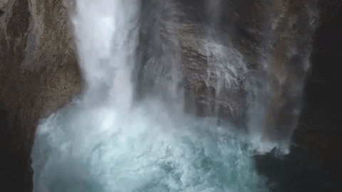 Canada Waterfall GIF by Chris Cubellis - Find & Share on GIPHY