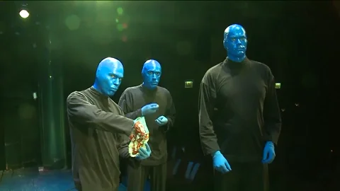blue man group lol GIF by WGN Morning News