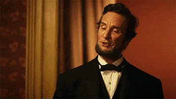 abraham lincoln nbc GIF by Timeless