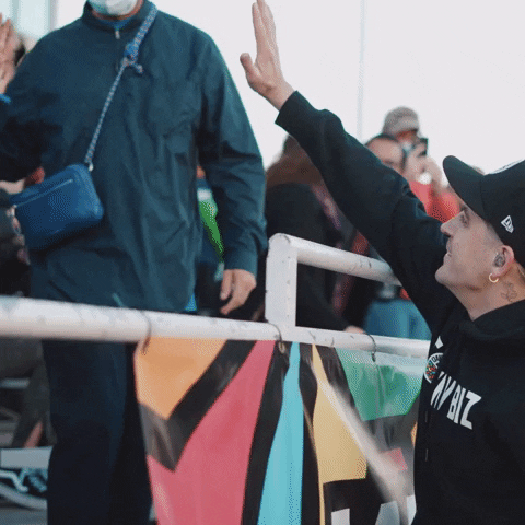 High Five Hip Hop GIF by Oakland Roots SC