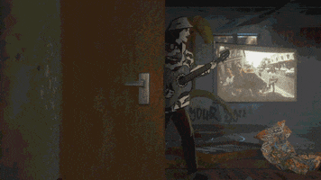Animation Performing GIF by Sticky Fingers
