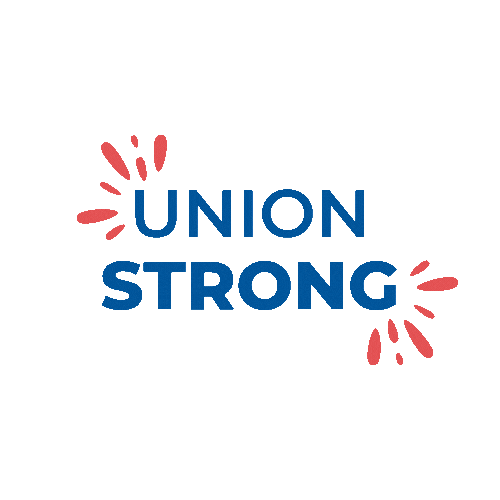 Union Strong 1U Sticker by Union Plus
