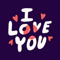 I Love You Sticker GIF by BrittDoesDesign