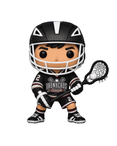 Sticker by Ironheads Lacrosse