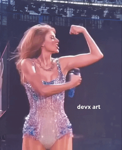 Taylor Swift Comemoracao GIF by DevX Art