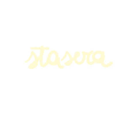 Tonight Stasera Sticker