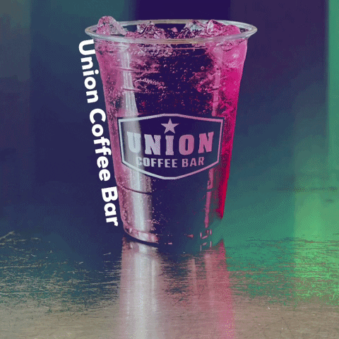 UnionCoffeeBar disco union barista Energy drink GIF