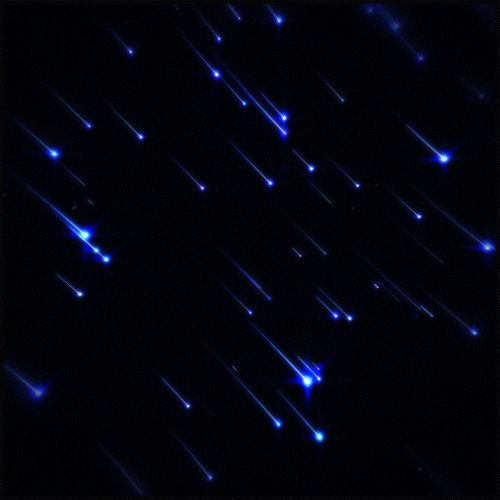 glow meteor shower GIF by Erica Anderson