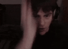 Streamer Running GIF