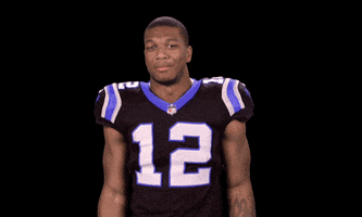 d.j. moore idk GIF by NFL