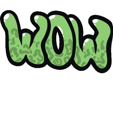 Wow Sticker
