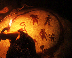 cave painting animation