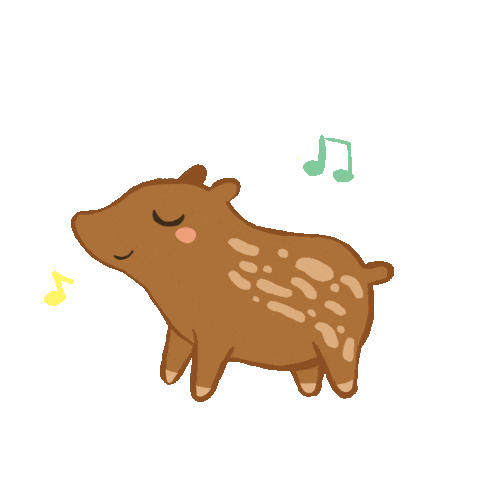 Timo Dancing Sticker by Anak Rimba Books