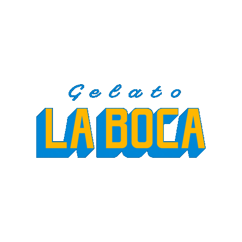 Brand Laboca Sticker by Gelato La Boca