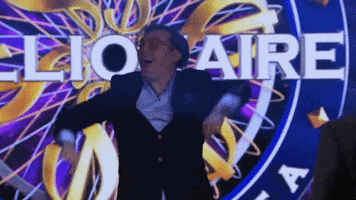 Happy Who Wants To Be A Millionaire GIF by ABC Network