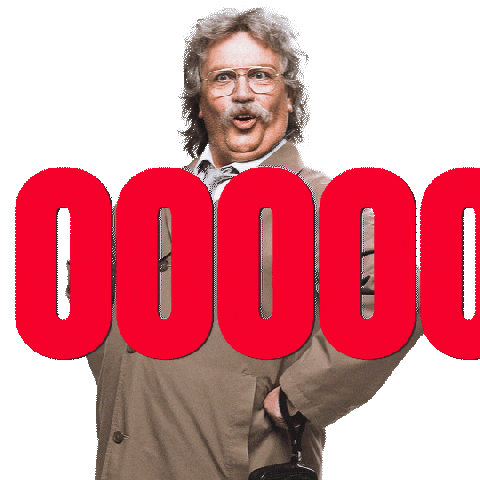 Hape Kerkeling Kinofilm Sticker by Horst Schlämmer sucht das Glück