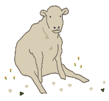 Cow Sticker