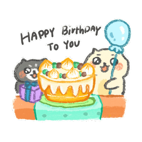 Celebrate Happy Birthday Sticker