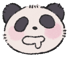 Panda パンダ Sticker