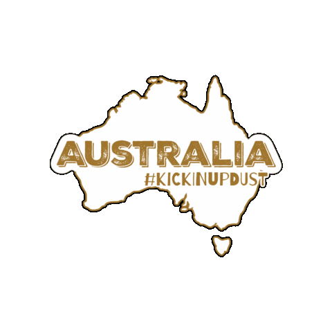 Australia Australian Made Sticker By Kickin Up Dust For Ios Android Giphy