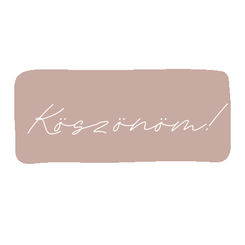 Koszonom Sticker