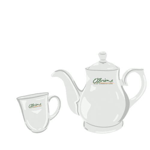 O'Briens Café Sticker