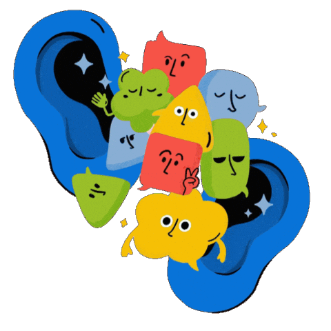 Communication Listen Sticker by ARCAS Puglia