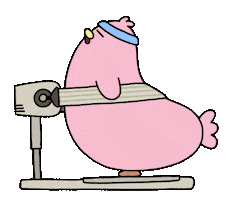 Working Out Weight Loss Sticker By Kennysgif