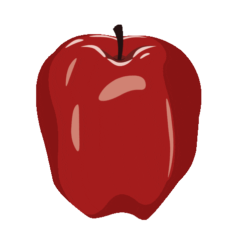 Snow White Red Apple Sticker by Walt Disney Studios
