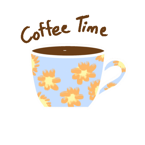 Coffee Time Sticker