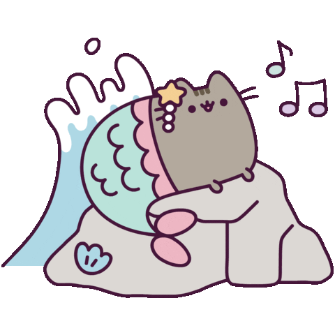 Fish Singing Sticker by Pusheen for iOS & Android | GIPHY