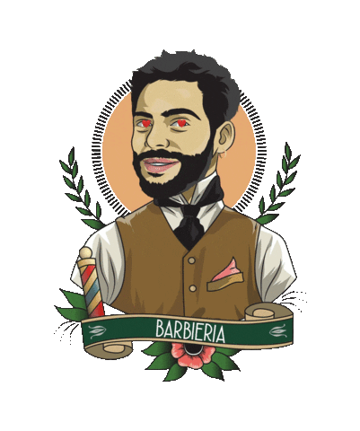 Barbershop Cagliari Sticker by Decandia_barbieria