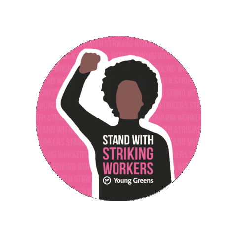 Young Greens of England and Wales Sticker