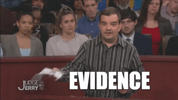 Evidence GIF by Judge Jerry