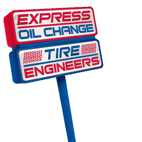 Express Oil Change & Tire Engineers Sticker