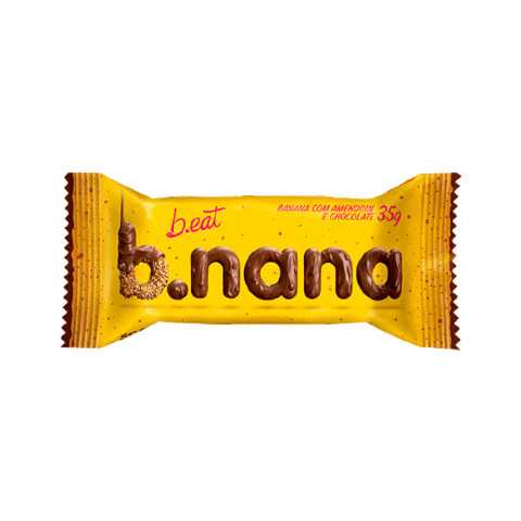 Vegan Banana Sticker by b.eat