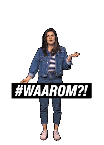 Waarom?! Sticker
