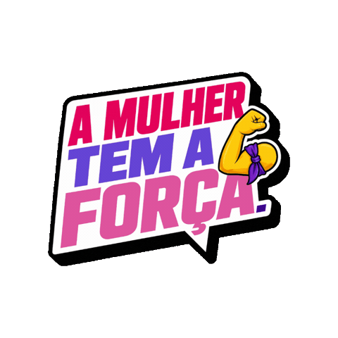 Força Sticker by Mariana Dantas