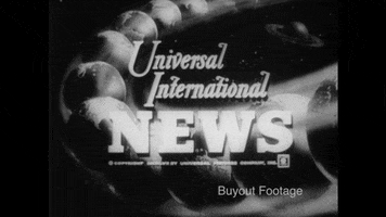 Black And White Vintage GIF by Buyout Footage