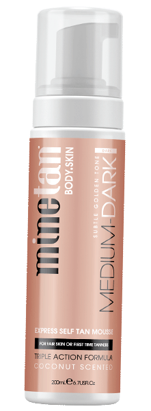 Tanning Self Tan Sticker by MineTan Body Skin